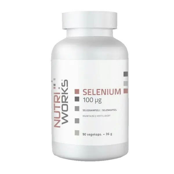 NutriWorks Selenium 100µg - 90 kapslí