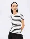 Armedangels Kardaa Stripes 307 white-black M
