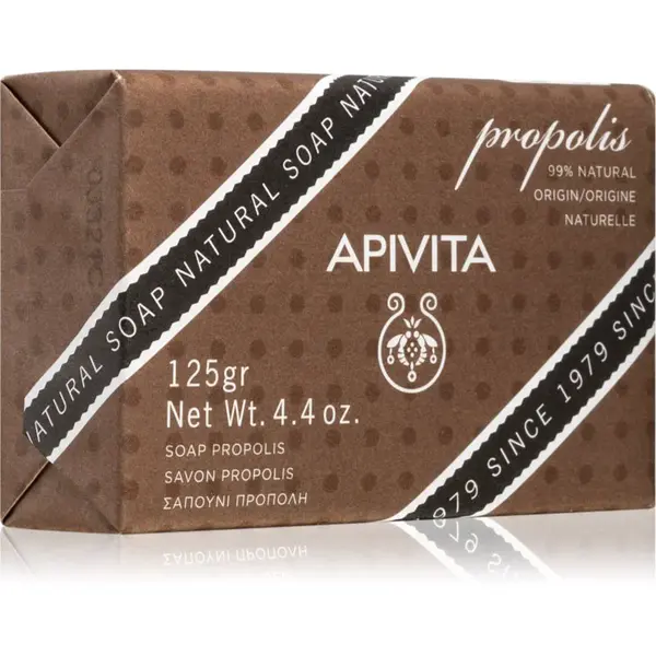 Apivita Natural Soap Propolis čisticí tuhé mýdlo 125 g