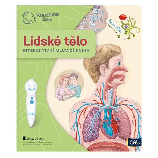 Albi Kouzlené čtení kniha Lidské tělo