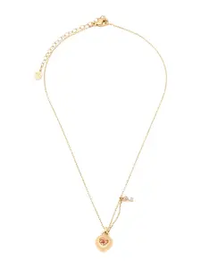 Swarovski Retiazka  zlatá / ružová / priehľadná