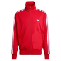 ADIDAS ORIGINALS Tepláková bunda 'Firebird'  brusnicová / biela