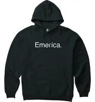 Emerica pánská mikina Pure Logo Hood Black | Černá | Velikost XL