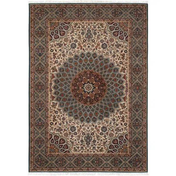 Cazaris ORIENTÁLNÍ KOBEREC, 170/240 cm, modrá, krémová