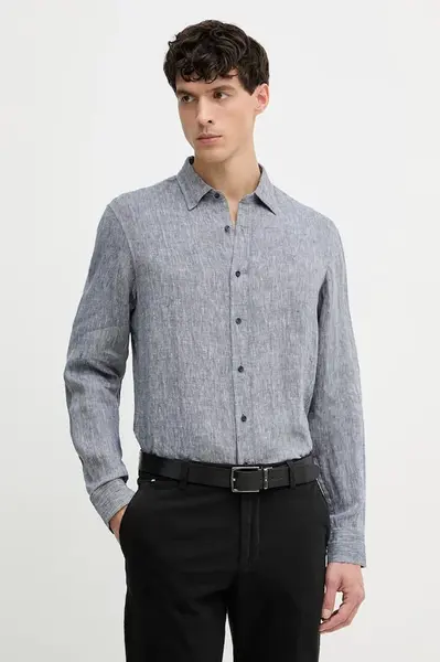 Michael Kors košile mužská lněná