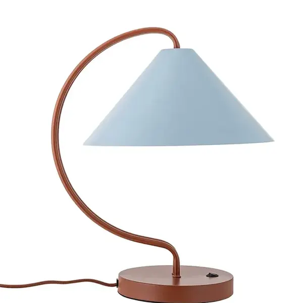 Stolní lampa Bloomingville Janya červená barva