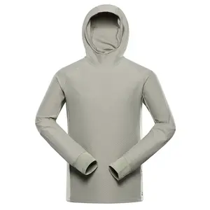 Pánská rychleschnoucí mikina alpine pro fez šedá l