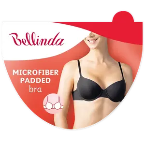Bellinda MICROFIBER Mäkká podprsenka - Čierna