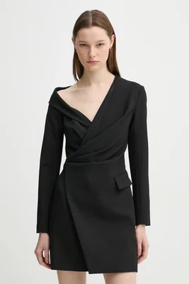 Šaty A.L.C. černá barva, mini, 6DRES02536