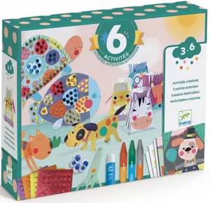 Kreativní sada - Dům plný zvířátek