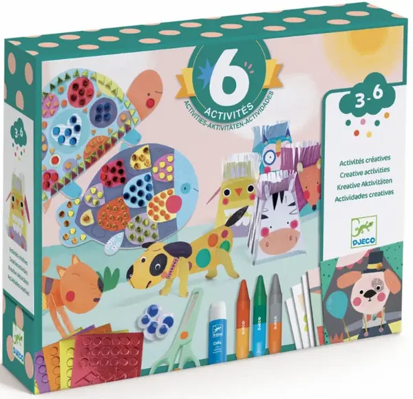 Kreativní sada - Dům plný zvířátek