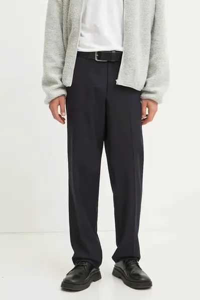 Vlněné kalhoty Samsoe Samsoe