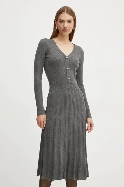 Šaty z vlněné směsi Morgan RMFRED