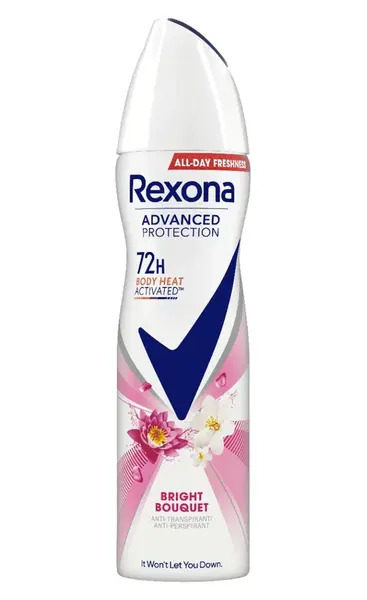 Rexona Bright Bouquet Antiperspirant sprej 150 ml