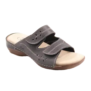 SANTÉ Dámské pantofle N/124/5H/69 ČERNÁ v.42