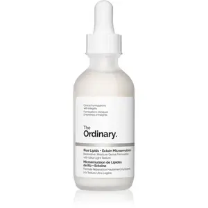The Ordinary Rice Lipids + Ectoin Microemulsion lehká hydratační emulze pro zklidnění pleti 60 ml
