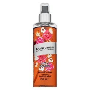 Bruno Banani Sweet Fantasy Rose & Popcorn tělový spray pro ženy 250 ml