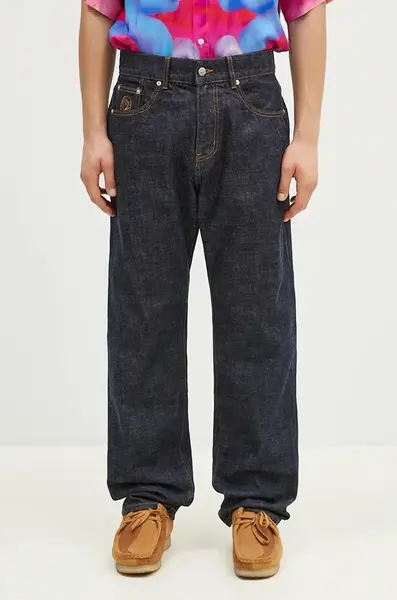 Džíny Billionaire Boys Club Diamonds & Dollars Selvedge Denim pánské, B24316