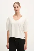 Tričko BOSS CP Stripe T-Shirt bílá barva, 50535723