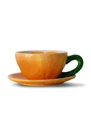 Šálek s podšálkem Byon Mandarie Orange 250 ml