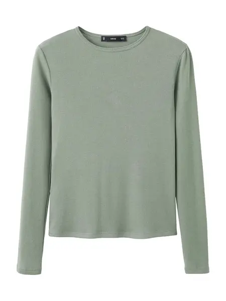 MANGO Tričko 'LILOCA'  zelená