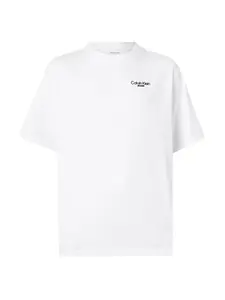 Calvin Klein Jeans Tričko  čierna / biela