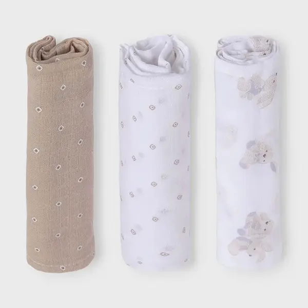 Dětská plenka Mayoral Newborn 3-pack
