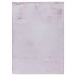 XXXL KOBEREC S VYSOKÝM VLASEM, 80/150 cm, růžová, bílá