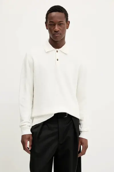 Svetr z vlněné směsi Samsoe Samsoe