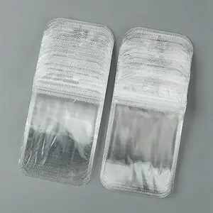 30Pcs Transparent Plastic Resealable Packaging Bags