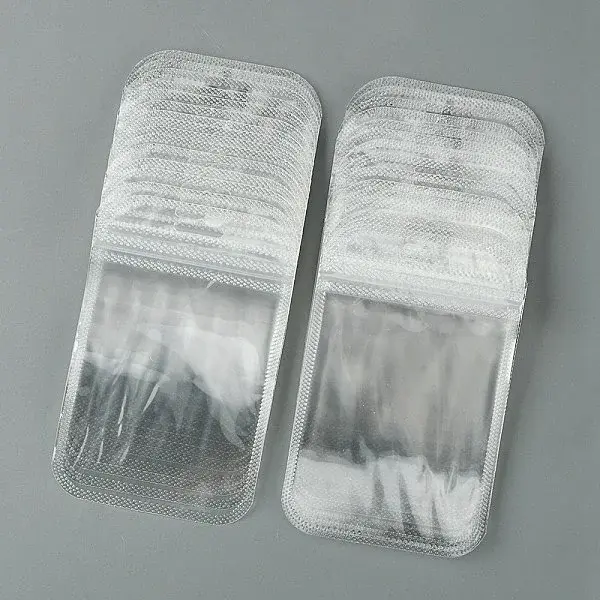 30Pcs Transparent Plastic Zip Lock Bags