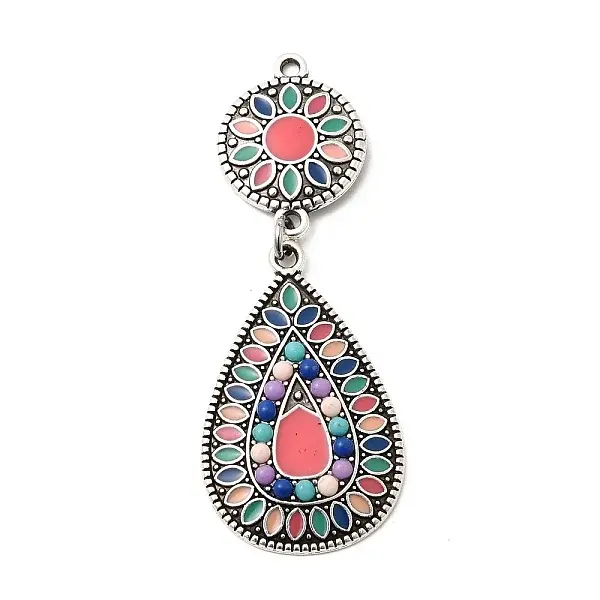 Tibetan Style Alloy Big Pendants