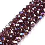 Electroplate Glass Beads Strands