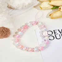 1Pc Acrylic Nylon Rope Mobile Straps