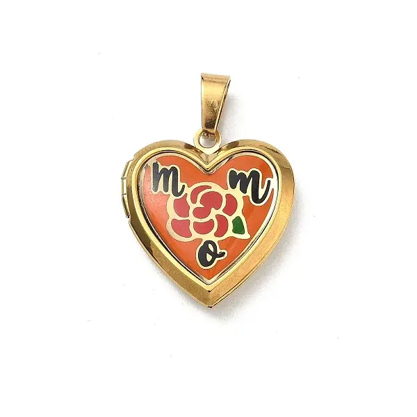 304 Stainless Steel Locket Pendants