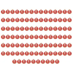 Golden Plated Enamel Alloy Charms