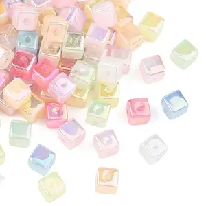 UV Plating Opaque Acrylic Beads