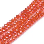 Electroplate Glass Beads Strands
