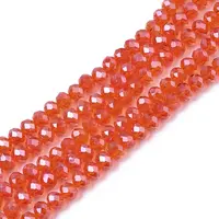 Electroplate Glass Beads Strands
