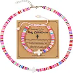 Polymer Clay Disc Beads Bracelets & Necklaces Sets