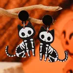 Acrylic Dangle Stud Earrings