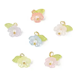 100Pcs Acrylic Pendants