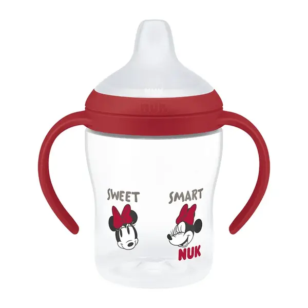 NUK Perfect Match Láhev na učení Disney Minnie 6m+ 150 ml 1 ks red