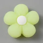 Flower Luminous Silicone Beads