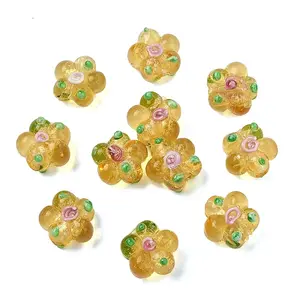 15PCS Handmade Lampwork Beads