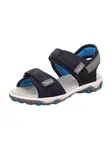SUPERFIT Otvorená obuv 'Mike 3.0'  námornícka modrá / sivá / farby bahna / biela