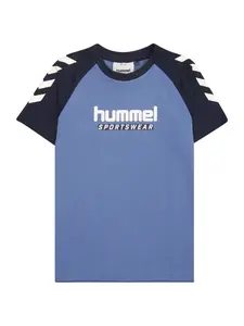 Hummel Tričko  opálová / čierna / biela