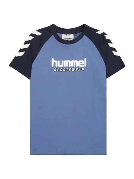 Hummel Tričko  opálová / čierna / biela