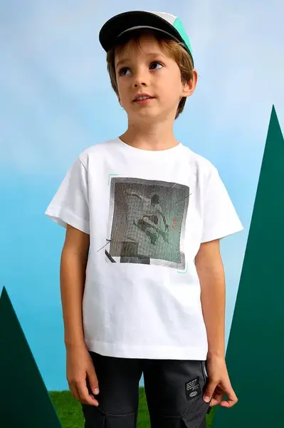 Dětské bavlněné tričko Mayoral