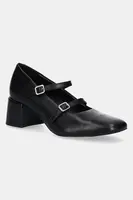 Kožené lodičky Vagabond Shoemakers ADISON černá barva, na podpatku, 5739-101-20